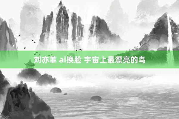刘亦菲 ai换脸 宇宙上最漂亮的鸟