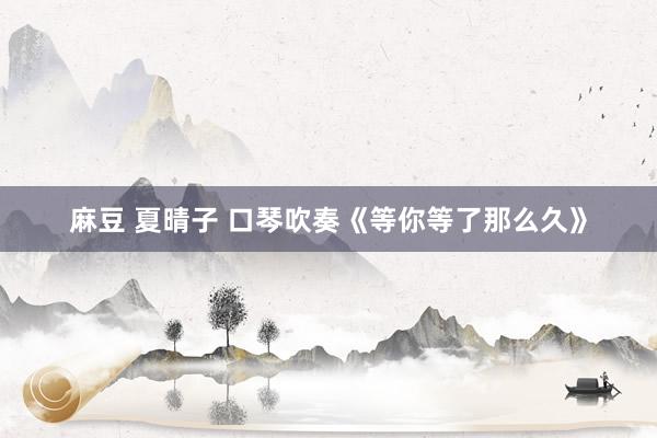 麻豆 夏晴子 口琴吹奏《等你等了那么久》